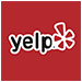 Yelp icon and link
