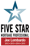 5 Star Mortgage Professional Award