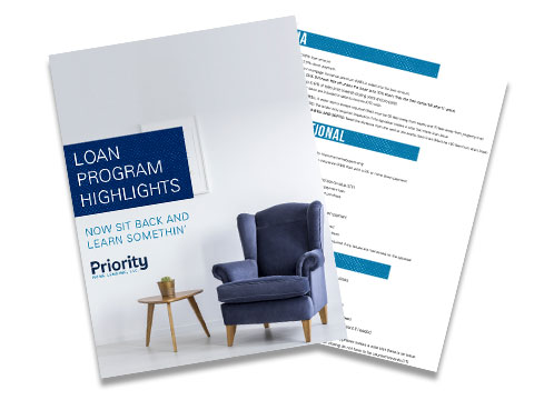 Loan Program Highlights