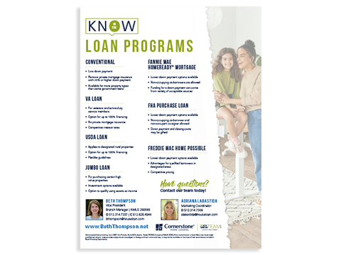 Loan Programs