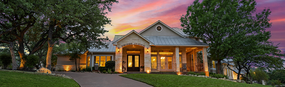 Texas hill country home