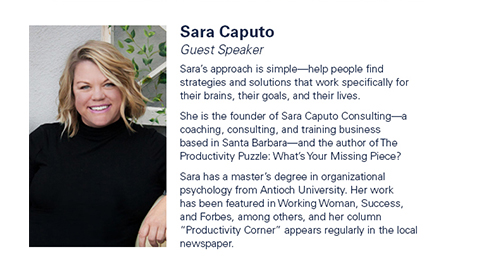 Organizing Your Workflow Video with Guest Speaker Sara Caputo