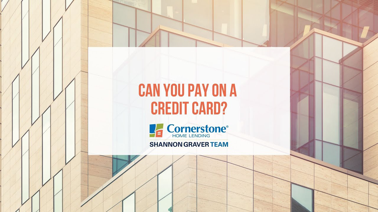 Can You Pay on a Credit Card?