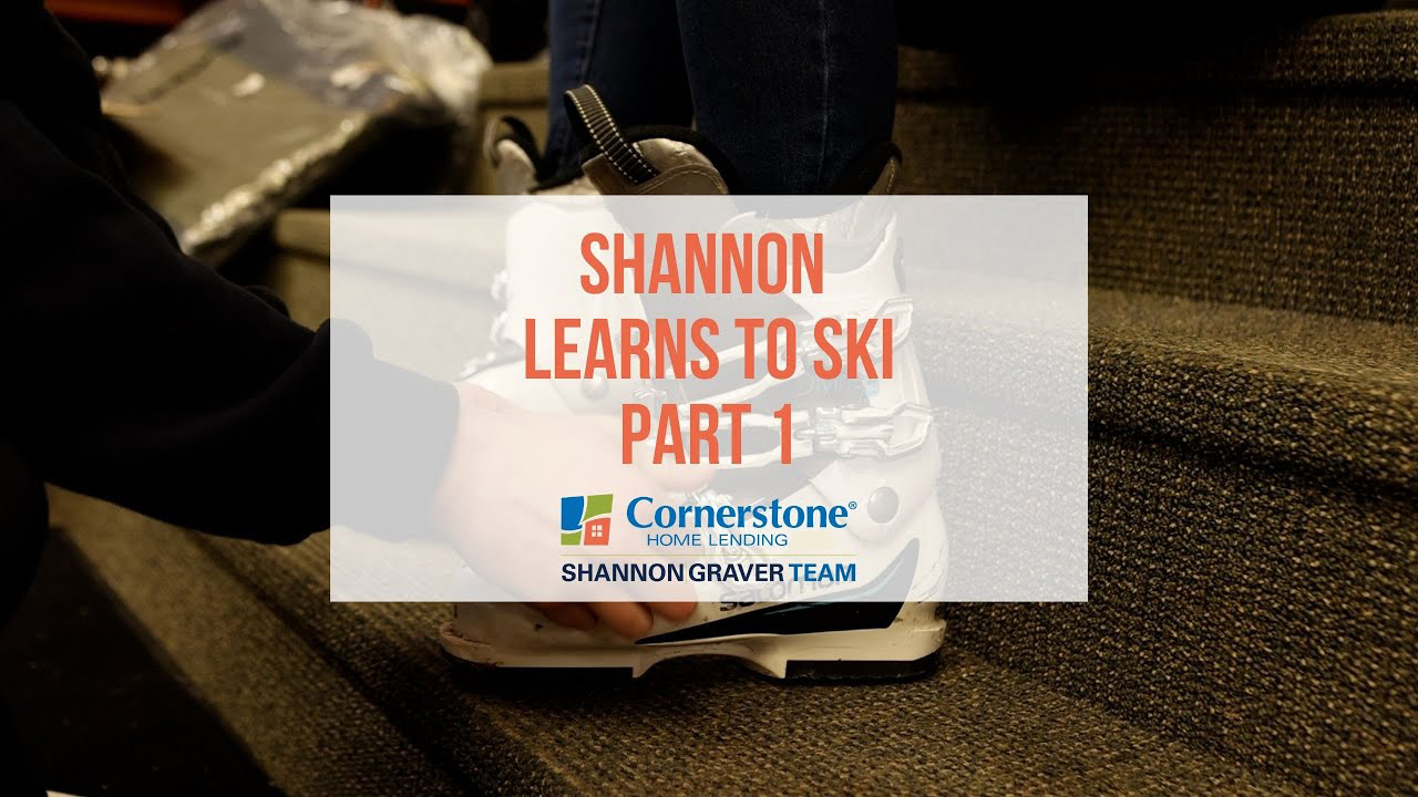 Shannon Learns to Ski